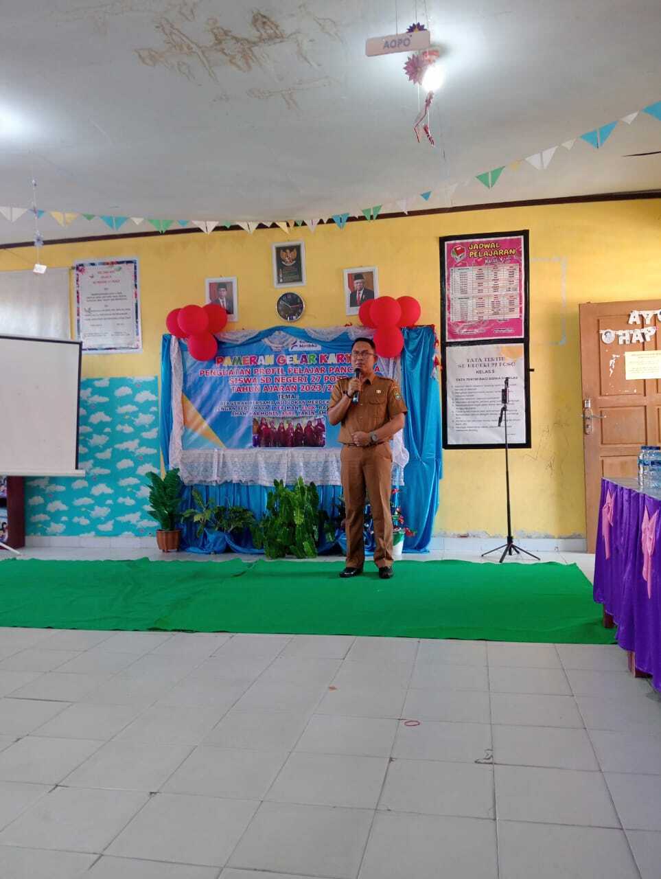 Sekertaris Dinas Pendidikan dan Kebudayaan Menghadiri Giat P5 - (Ada 0 foto)